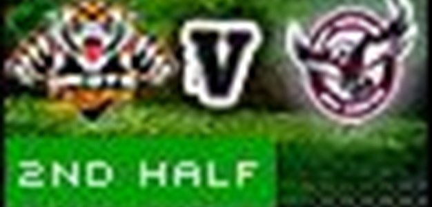 Full Match Replay: Wests Tigers v Manly-Warringah Sea Eagles (2nd Half) - Round 1, 2010