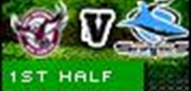 Full Match Replay: Manly-Warringah Sea Eagles v Cronulla-Sutherland Sharks (1st Half) - Round 5, 2010