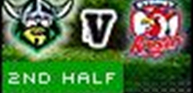 Full Match Replay: Sydney Roosters v Canberra Raiders (2nd Half) - Round 6, 2010