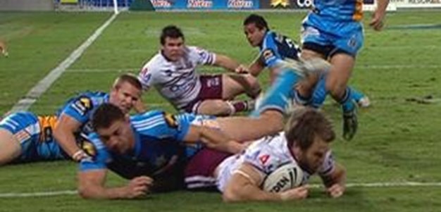 Full Match Replay: Gold Coast Titans v Manly-Warringah Sea Eagles (1st Half) - Round 10, 2011