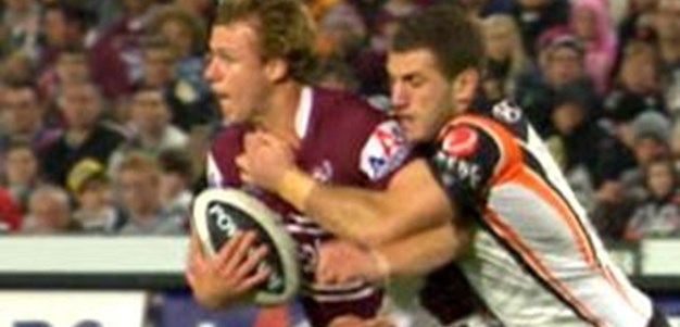 Full Match Replay: Manly-Warringah Sea Eagles v Wests Tigers (1st Half) - Round 21, 2011
