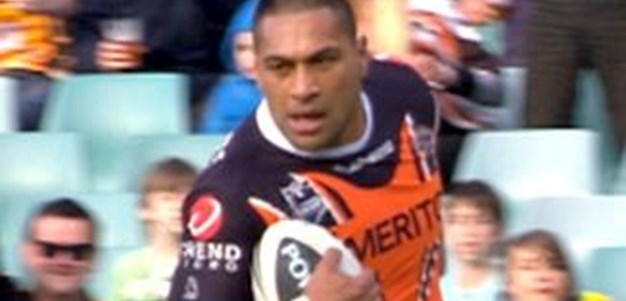 Full Match Replay: Wests Tigers v Parramatta Eels (1st Half) - Round 24, 2011