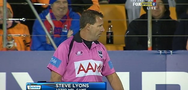 Full Match Replay: Wests Tigers v Newcastle Knights (1st Half) - Round 13, 2011