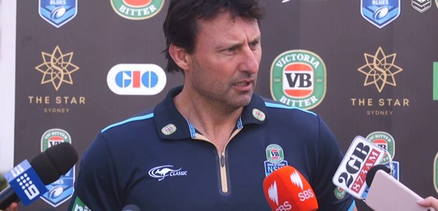 NSW Blues media: Laurie Daley