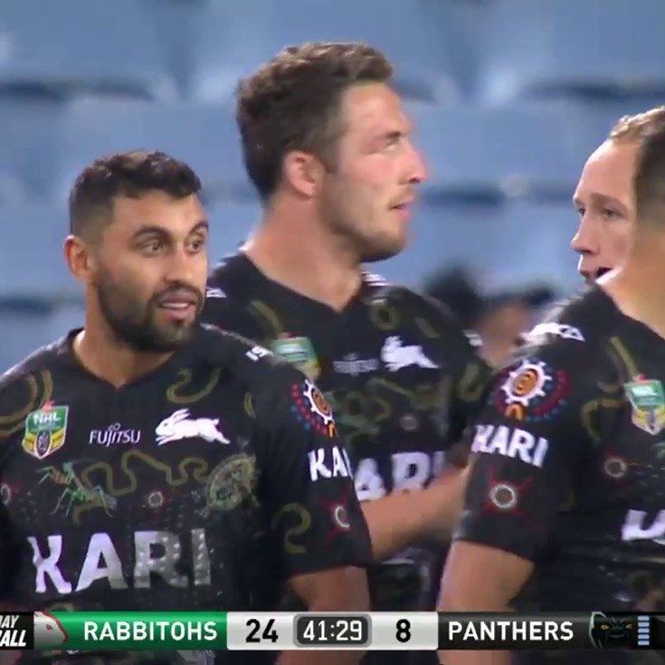 Rd 17: Rabbitohs v Panthers - Try 41st minute - Alex Johnston