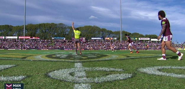 Full Match Replay: Manly-Warringah Sea Eagles v Newcastle Knights (1st Half) - Round 9, 2015