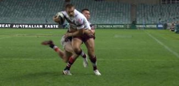 Full Match Replay: Sydney Roosters v Manly-Warringah Sea Eagles (1st Half) - Round 4, 2014