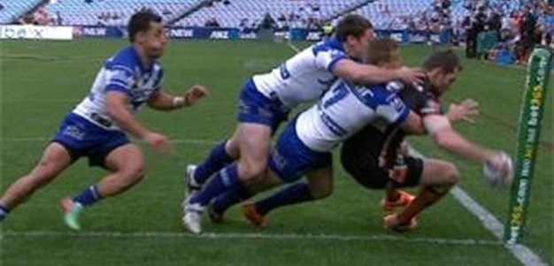 Full Match Replay: Wests Tigers v Canterbury-Bankstown Bulldogs (1st Half) - Round 19, 2014