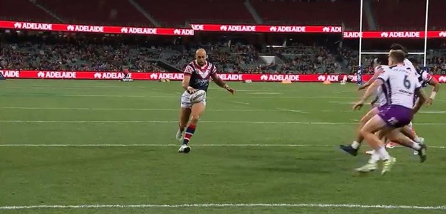 Rd 16: Roosters v Storm - No Try 3rd minute - Joseph Manu