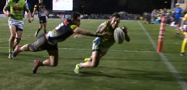 Rd 14: Panthers v Raiders - No Try 78th minute - Nick Cotric