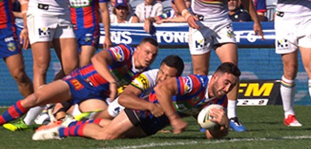 Full Match Replay: Newcastle Knights v Penrith Panthers (1st Half) - Round 11, 2017