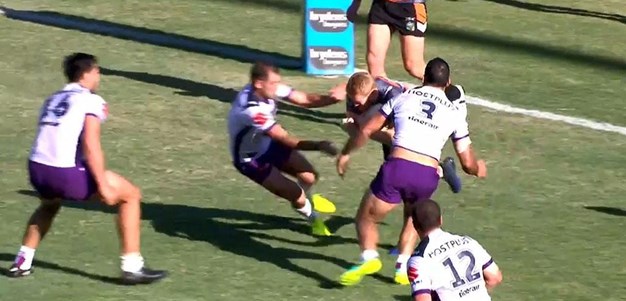 Rd 4: Tigers v Storm - Try 39th minute - Nelson Asofa-Solomona