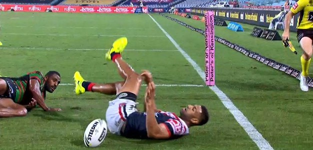 Rd 3: Rabbitohs v Roosters - Try 53rd minute - Bill Tupou