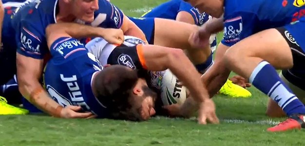Rd 8: Tigers v Bulldogs - No Try 38th minute