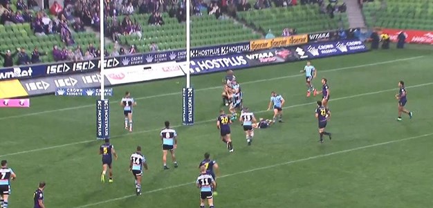 Rd 6: Storm v Sharks - No Try 50th minute