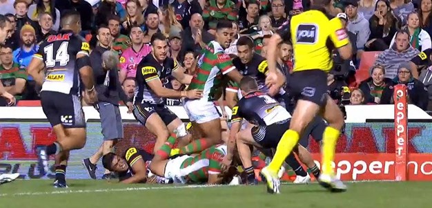 Rd 6: Panthers v Rabbitohs - Try 37th minute - Cody Walker
