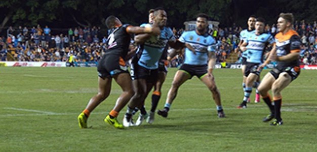 Full Match Replay: Wests Tigers v Cronulla-Sutherland Sharks (1st Half) - Round 9, 2017