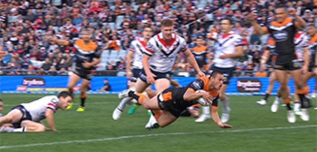 Full Match Replay: Wests Tigers v Sydney Roosters (1st Half) - Round 14, 2017