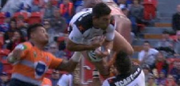 Full Match Replay: Newcastle Knights v Wests Tigers (1st Half) - Round 13, 2014