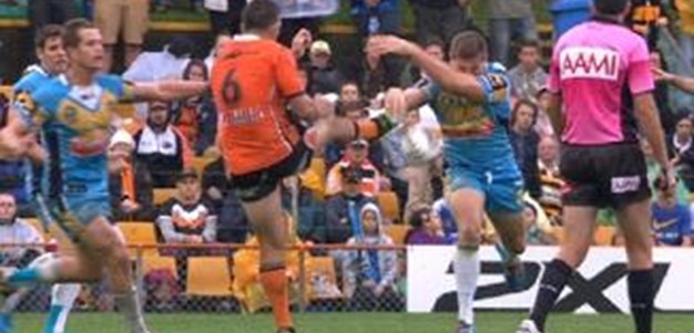 Full Match Replay: Wests Tigers v Gold Coast Titans (1st Half) - Round 8, 2014