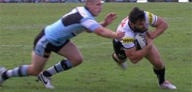 Full Match Replay: Cronulla-Sutherland Sharks v Penrith Panthers (1st Half) - Round 8, 2014