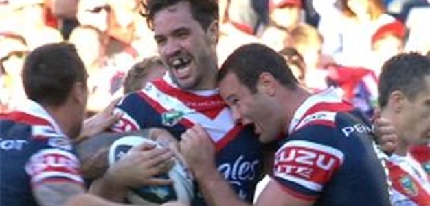 Full Match Replay: St George-Illawarra Dragons v Sydney Roosters (1st Half) - Round 8, 2014