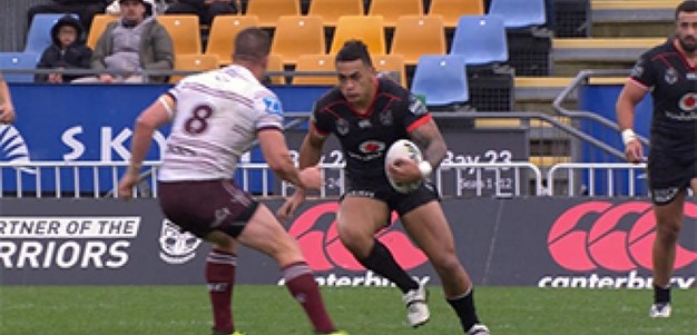 Full Match Replay: Warriors v Manly-Warringah Sea Eagles (2nd Half) - Round 25, 2017
