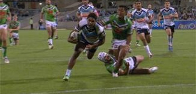 Full Match Replay: Canberra Raiders v Gold Coast Titans (2nd Half) - Round 3, 2014