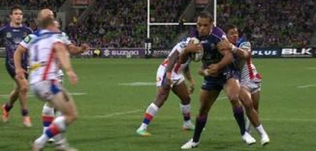 Full Match Replay: Melbourne Storm v Newcastle Knights (1st Half) - Round 3, 2014