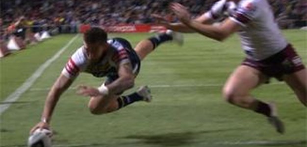 Full Match Replay: North Queensland Cowboys v Manly-Warringah Sea Eagles (1st Half) - Round 26, 2014