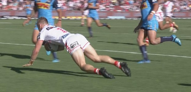 Dufty double gives the Dragons a big lead