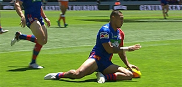 Auckland Nines: Knights v Wests Tigers