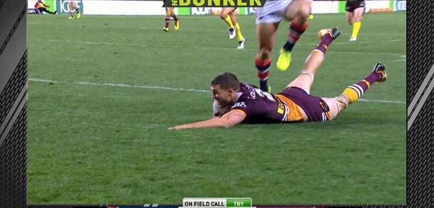 FW 1: Roosters v Broncos - Try 71st minute - Corey Oates