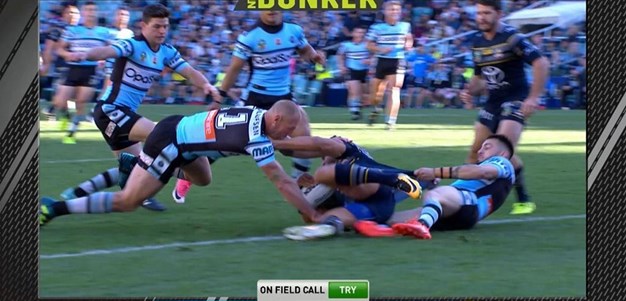 FW 1: Sharks v Cowboys - Try 3rd minute - Chad Townsend