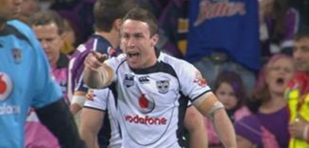 Full Match Replay: Melbourne Storm v Warriors (1st Half) - Preliminary Final, 2011