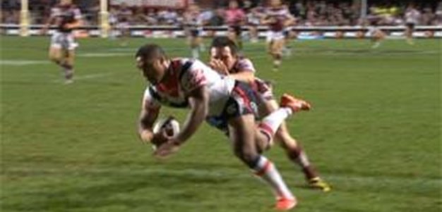 Full Match Replay: Manly-Warringah Sea Eagles v Sydney Roosters (1st Half) - Round 9, 2013