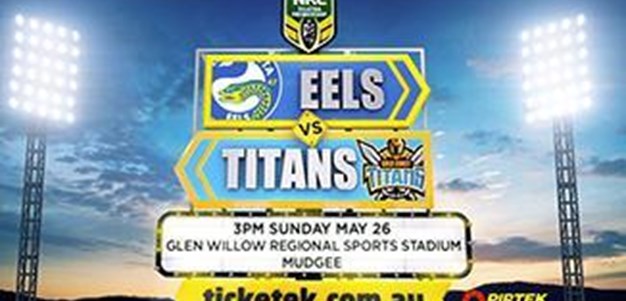 Eels and Titans to play in Mudgee