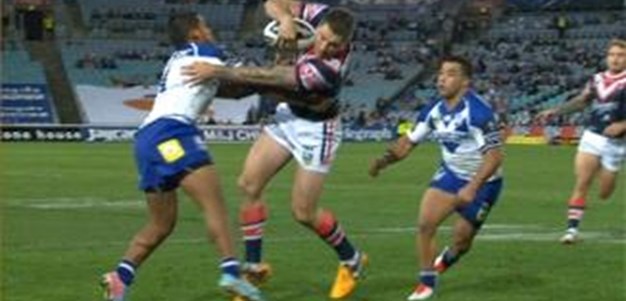 Full Match Replay: Canterbury-Bankstown Bulldogs v Sydney Roosters (1st Half) - Round 15, 2013