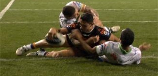 Full Match Replay: Wests Tigers v Canberra Raiders (1st Half) - Round 15, 2013