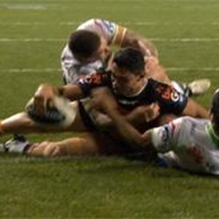 Full Match Replay: Wests Tigers v Canberra Raiders (1st Half) - Round 15, 2013