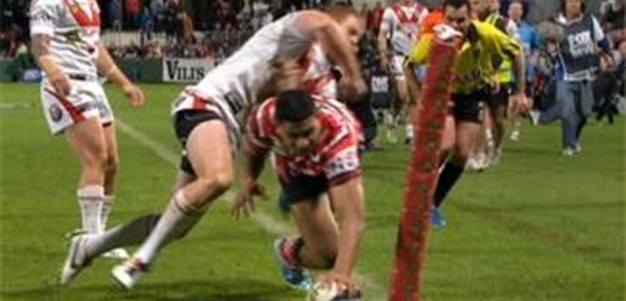 Full Match Replay: St George-Illawarra Dragons v Sydney Roosters (2nd Half) - Round 17, 2013