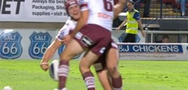 Full Match Replay: North Queensland Cowboys v Manly-Warringah Sea Eagles (1st Half) - Round 18, 2013
