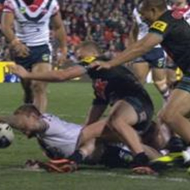 Full Match Replay: Penrith Panthers v Sydney Roosters (1st Half) - Round 21, 2013