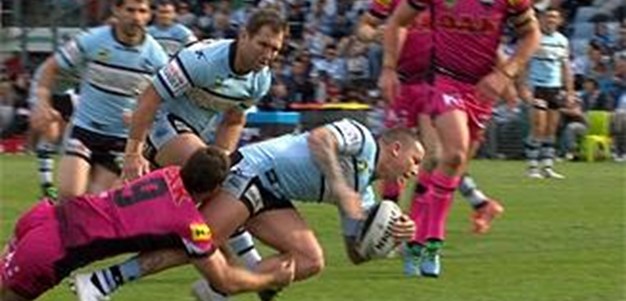 Full Match Replay: Cronulla-Sutherland Sharks v Penrith Panthers (1st Half) - Round 20, 2013