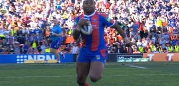 Full Match Replay: Newcastle Knights v Melbourne Storm (1st Half) - Round 23, 2013