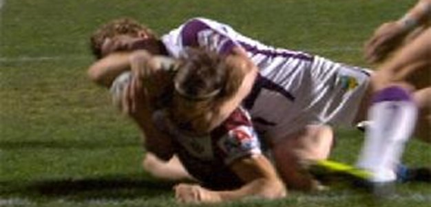 Full Match Replay: Manly-Warringah Sea Eagles v Melbourne Storm (1st Half) - Round 25, 2013