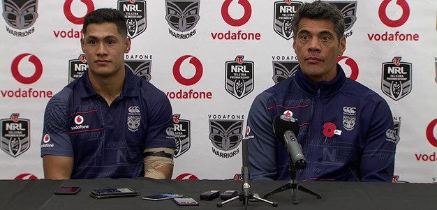 Warriors press conference - Round 7