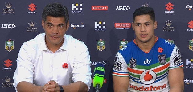 Warriors press conference: Round 8, 2018