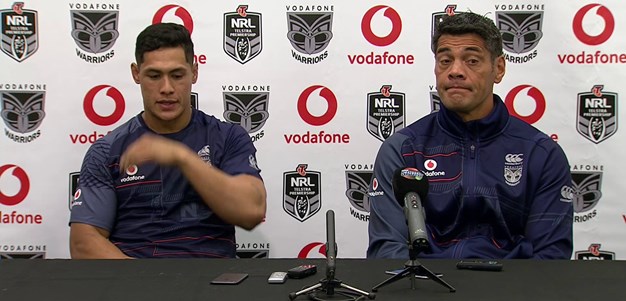 Warriors press conference - Round 9