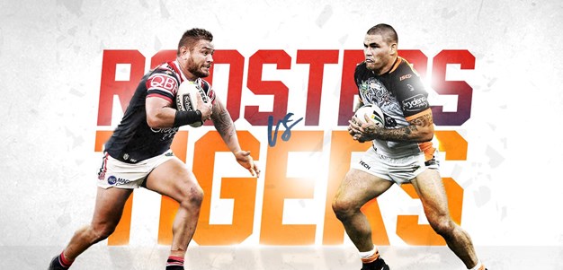 Roosters v Wests Tigers - Round 13